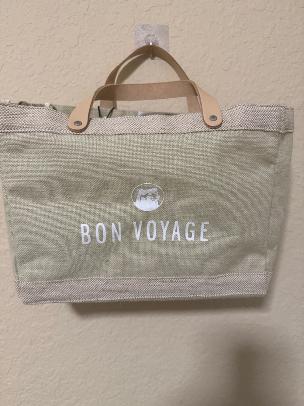 Apolis Natural Canvas Tote Bag